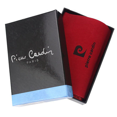 Pierre Cardin | Portafoglio da donna in vera pelle GPD076, Rosso 6