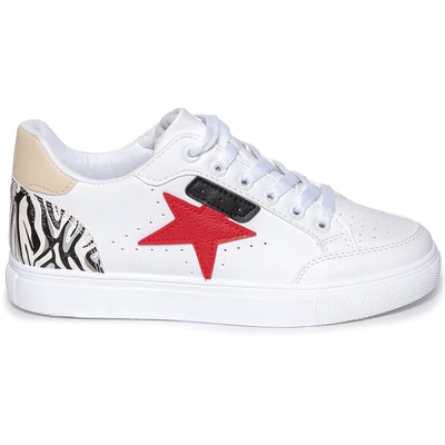 Sneakers da donna Mika, Bianco/Marrone 3