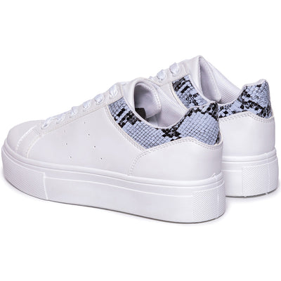 Sneakers da donna Verity, Bianco/Azzurro 4