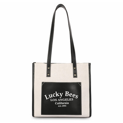 Lucky Bees | Borsa da donna ASR-G108, Nero 1