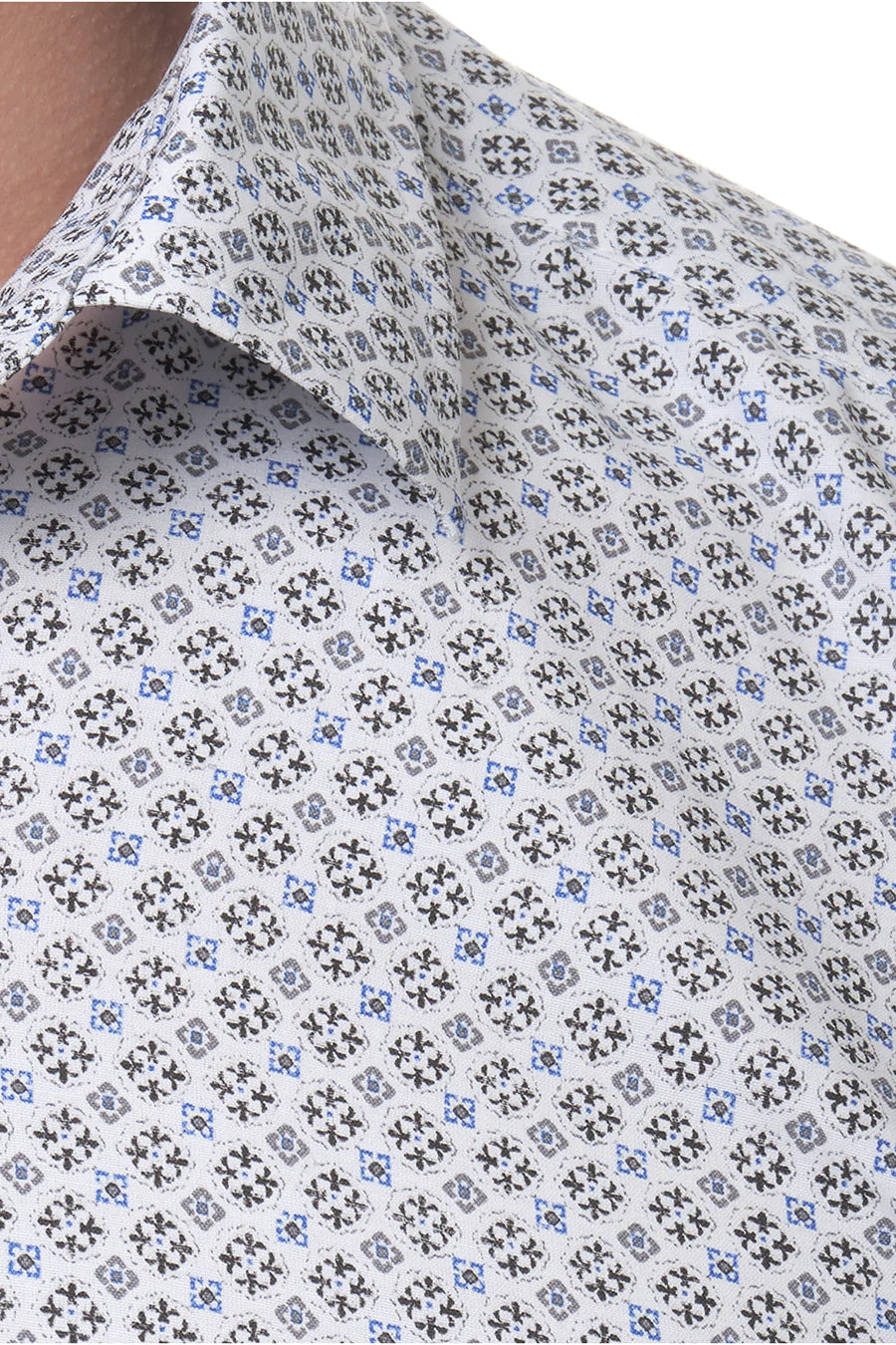 Camicia da uomo Arturo, Bianco/Blu 2