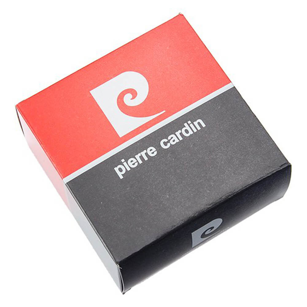 Pierre Cardin | Cintura da uomo in vera pelle SCB002, Blu marino 5