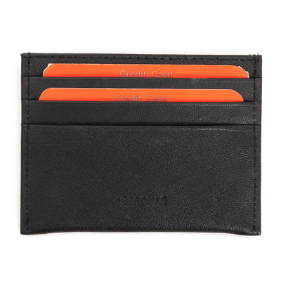 Pierre Cardin | Porta carte di credito da uomo in vera pelle GPB086, Nero 4