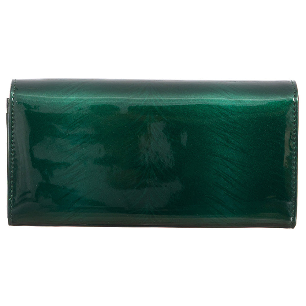 Portafoglio da donna in vera pelle GPD315, Verde - con protezione RFID 5