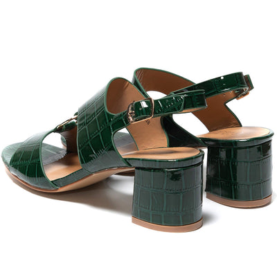 Sandali da donna Nimanor, Verde 4