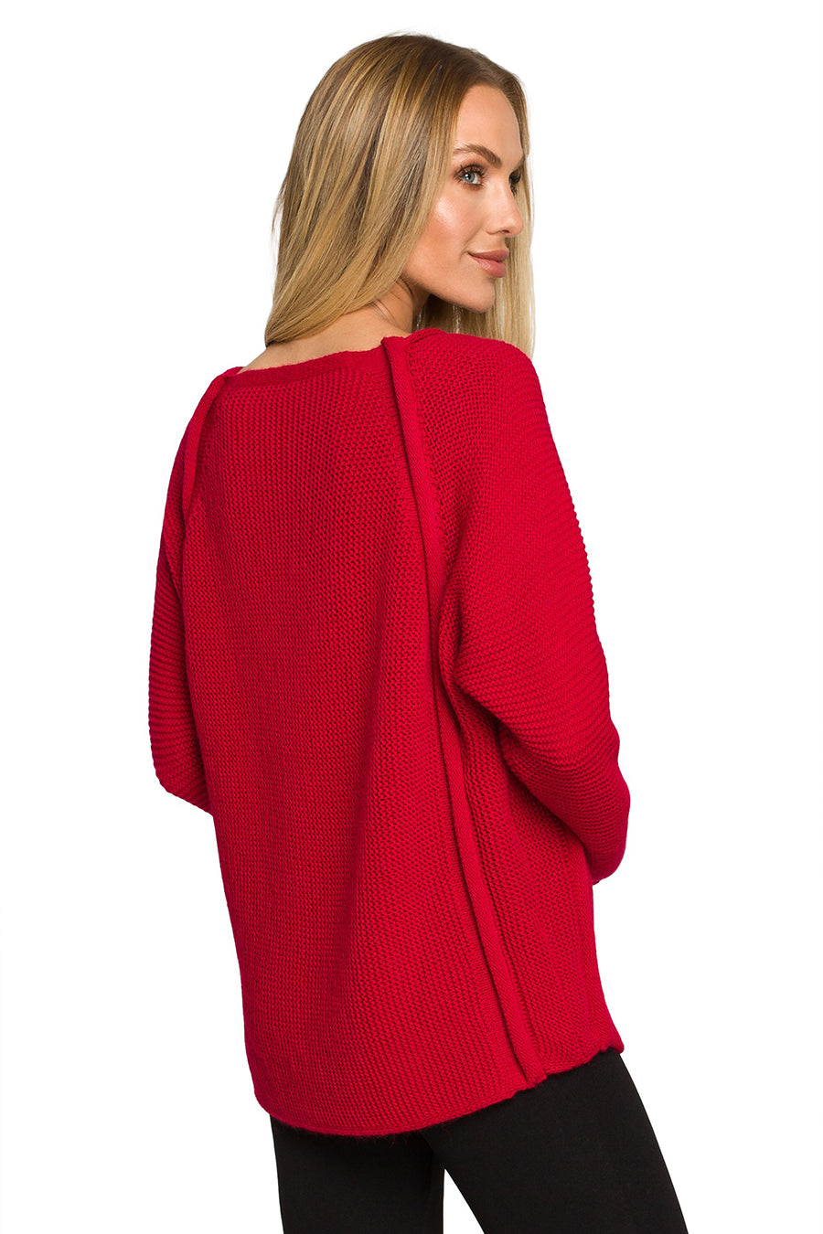 Maglione da donna Jasbeer, Rosso 4