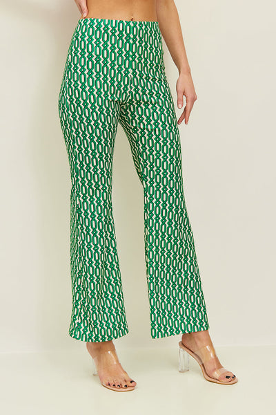 Pantaloni da donna Ranya, Verde 2