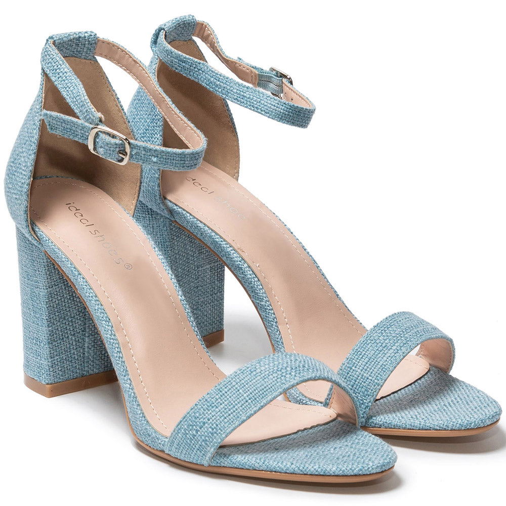 Sandali da donna Santuzza, Blu 2