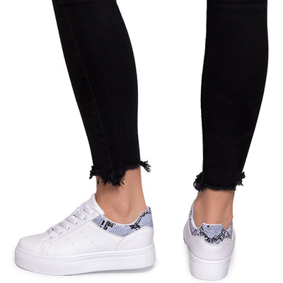 Sneakers da donna Verity, Bianco/Azzurro 1